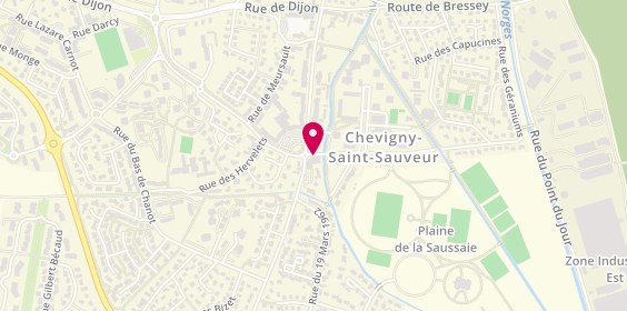 Plan de MEFFRE Sophie, 2 Bis Rue des Clematites, 21800 Chevigny-Saint-Sauveur