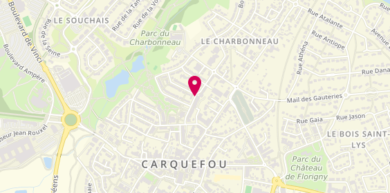 Plan de FLEITER Marion, 3 Rue Charles de Gaulle, 44470 Carquefou
