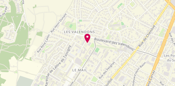 Plan de GUYON Jérôme, 31 Boulevard des Valendons, 21300 Chenôve