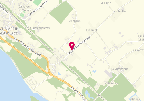 Plan de LEBLANC Priscilla, 32 Rue de la Croix, 49350 Gennes-Val-de-Loire
