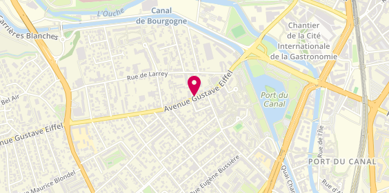 Plan de NAUDE Mathieu, 28 Bis Avenue Gustave Eiffel, 21000 Dijon