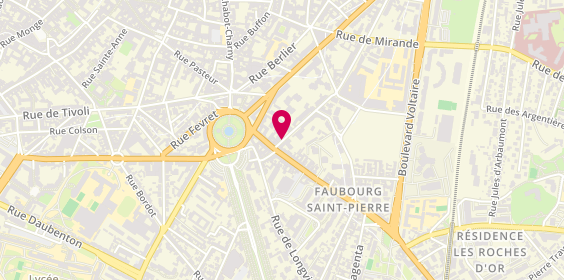 Plan de GUICHARD-MAURIN Bernadette, 4 Bis Rue J Baptiste Baudin, 21000 Dijon