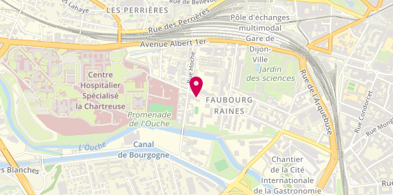 Plan de ROYER Corinne, 77 Rue du Faubourg Raines, 21000 Dijon