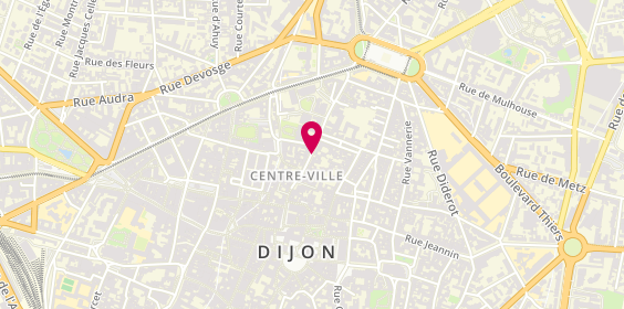 Plan de RACINE Lionel, 36 Rue de la Préfecture, 21000 Dijon