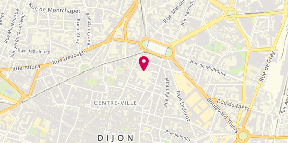 Plan de BOIVIN Florent, 54 C Rue de la Préfecture, 21000 Dijon