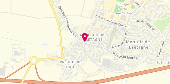 Plan de ARCHAUX Renan, 14 Rue de Chateaubriand, 44550 Montoir-de-Bretagne