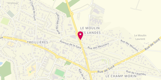 Plan de Lucie Branchu Kinesitherapeute, 19 Route de Rennes, 44119 Treillières