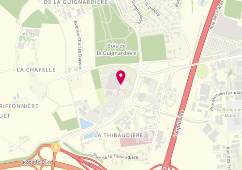 Plan de PALLU Clémence, 1 Avenue du Prof Alexandre Minkowski, 37175 Chambray-lès-Tours