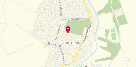 Plan de SIEBERT Nathalie, 20 Rue Jean de Thenissey, 21560 Couternon