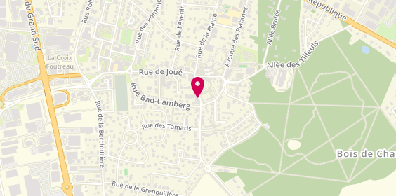 Plan de ARNAL Sylvie, 12 Rue de L 'Hippodrome, 37170 Chambray-lès-Tours