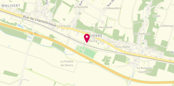 Plan de GRIMAUD Lionel, 5 Place du General de Gaulle, 37150 Dierre