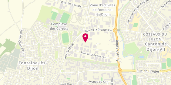 Plan de Gmed 21, 5 Rue des Freres Paquet, 21121 Fontaine-lès-Dijon