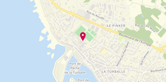 Plan de LEROUX Georges, 33 Place du Marche, 44420 La Turballe