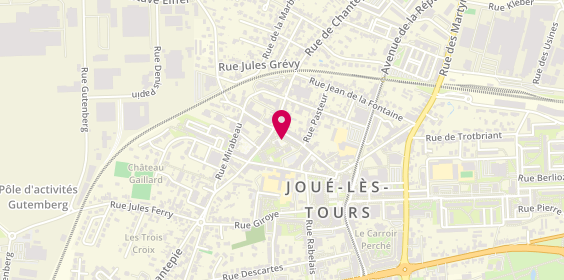 Plan de FENNINGER Lucile, 5 Rue du Comte de Mons, 37300 Joué-lès-Tours