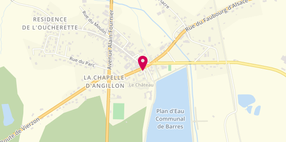 Plan de AUREY Valentin, 4 Rue du Chateau, 18380 La Chapelle-d'Angillon