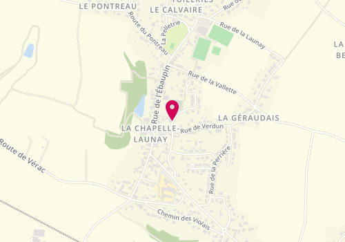 Plan de LE JANNE Guillaume, 2 Rue du Chapeau Aux Moines, 44260 La Chapelle-Launay