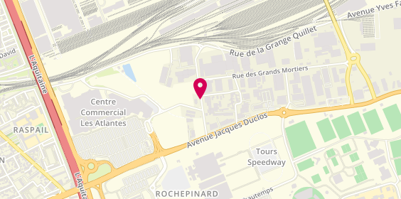 Plan de TESTAERT Charlotte, 25 Rue Hippolyte Monteil, 37700 Saint-Pierre-des-Corps