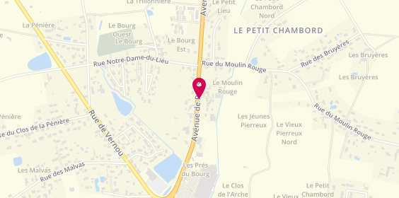 Plan de LEGENDRE-BASTIN Camille, 99 Avenue de Paris, 41200 Romorantin-Lanthenay