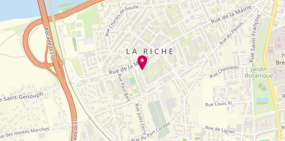 Plan de MAGNIEZ Alexandre, 8 Rue Laennec, 37520 La Riche
