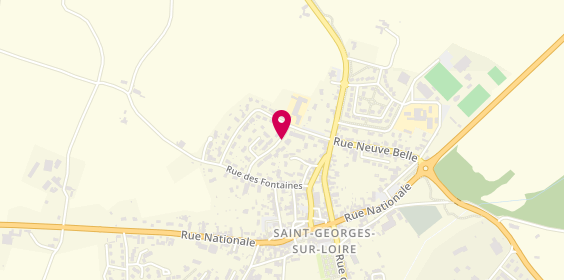 Plan de BAPST Guillaume, 26 Rue Maurice Lair, 49170 Saint-Georges-sur-Loire