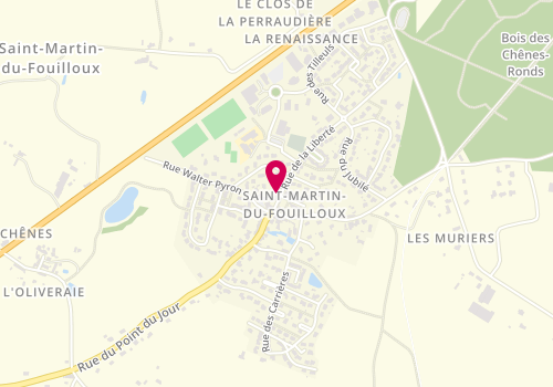 Plan de HAMEL Clément, 5 Rue de la Liberte, 49170 Saint-Martin-du-Fouilloux