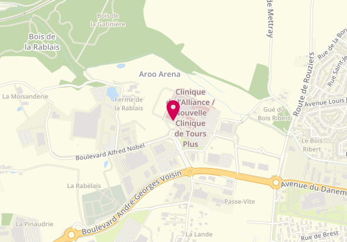 Plan de MONIERE Patrice, 1 Boulevard Alfred Nobel, 37540 Saint-Cyr-sur-Loire