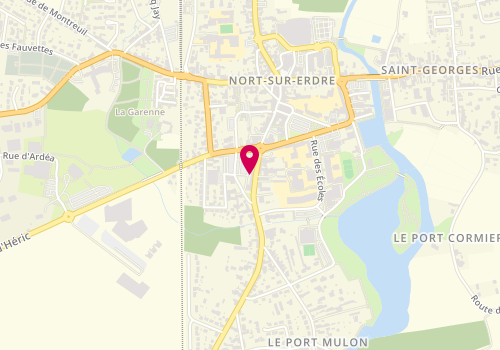 Plan de DOSSET Nadine, 3 Place du Champ de Foire, 44390 Nort-sur-Erdre