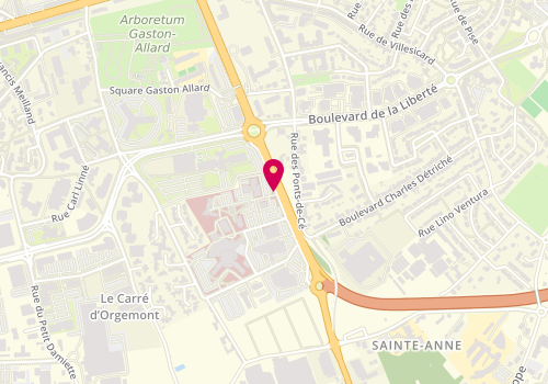Plan de FAUVIOT Anne Liliane, 140 Avenue de Lattre de Tassigny, 49000 Angers