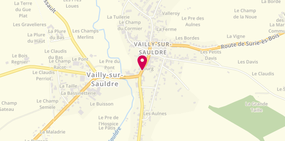 Plan de BAALI Hind, 8 Grande Rue, 18260 Vailly-sur-Sauldre