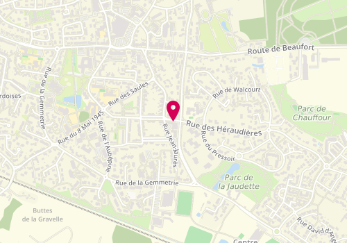 Plan de GICQUEL Isabelle, 51 Rue Jean Jaurès, 49124 Saint-Barthélemy-d'Anjou