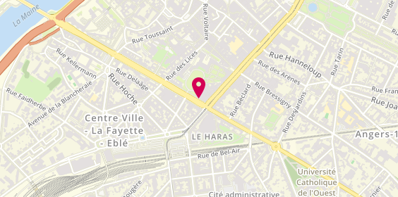 Plan de DURAND Erwan, 53 Boulevard du Roi René, 49100 Angers