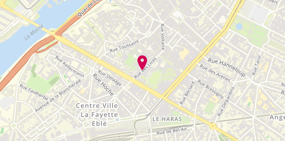 Plan de ROUSSELET Aude, 33 Rue des Lices, 49100 Angers
