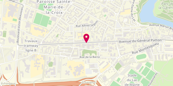 Plan de LETEINTURIER Elise, 99 Bis Avenue du Général Patton, 49000 Angers