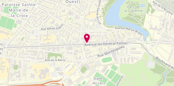 Plan de BOURFOUNE Abderrahim, 56 Avenue du General Patton, 49000 Angers