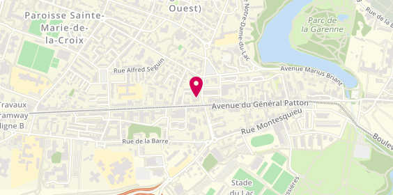 Plan de BESCOND Yves, 1 Rue de Belle Beille, 49000 Angers
