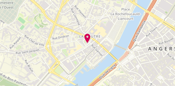 Plan de BOULDAY Romain, 12 Place Gregoire Bordillon, 49100 Angers