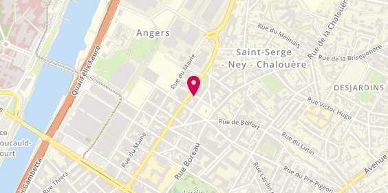 Plan de BELOOUSSOVITCH Rose, 2 Rue Pilastre, 49100 Angers