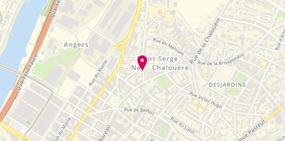 Plan de LIDOREAU Théo, 56 Rue des Fours à Chaux, 49100 Angers