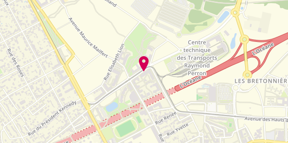 Plan de JONCHERAY Jean-Eudes, 135 Boulevard Elisabeth Boselli, 49100 Angers