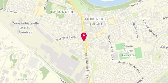Plan de LEMOINE Stéphanie, 24 Rue Victor Hugo, 49460 Montreuil-Juigné