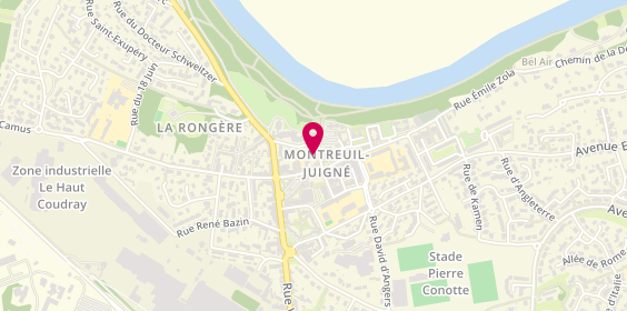 Plan de BRICHET-MAGINIER Angélique, 8 Rue Pierre Mendès-France, 49460 Montreuil-Juigné