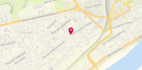 Plan de COURTIN Sylvain, 3 Avenue Marechal Foch, 41000 Blois