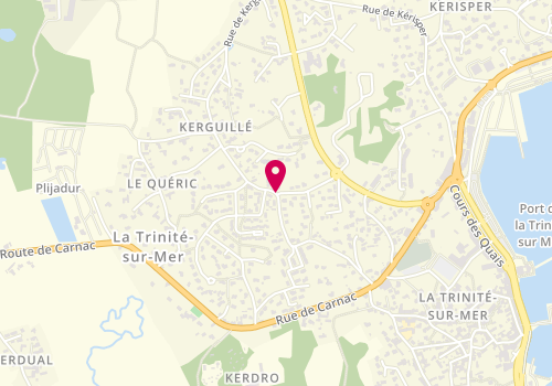 Plan de KERZERHO Jules, Rue de Kerguille, 56470 La Trinité-sur-Mer
