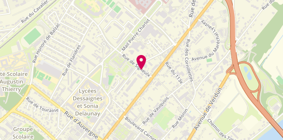 Plan de LASTENNET Jocelyn, 8 Rue de Signeulx, 41000 Blois