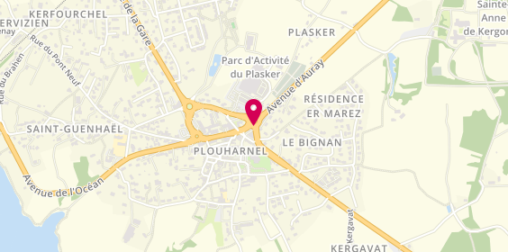 Plan de BOZEC Bérengère, 1 Avenue D 'Auray, 56340 Plouharnel