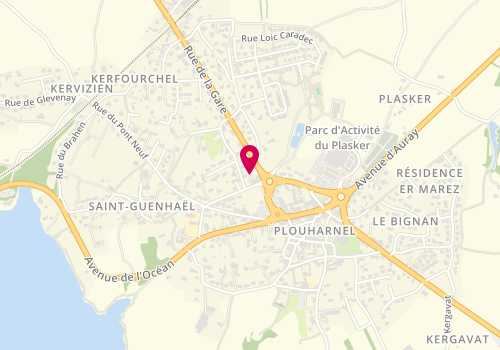 Plan de LEROUX Laurence, 1 Rue Jean Rohu, 56340 Plouharnel