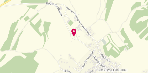 Plan de BOUDOT Alison, 4 Ter Route de Vesoul, 70000 Noroy-le-Bourg