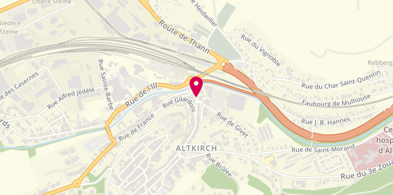 Plan de SELLET Didier, 12 Rue des Allies, 68130 Altkirch