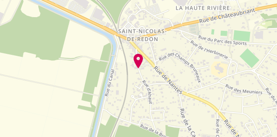 Plan de CERTAIN Vincent, 15 Rue d'Ahaut, 44460 Saint-Nicolas-de-Redon