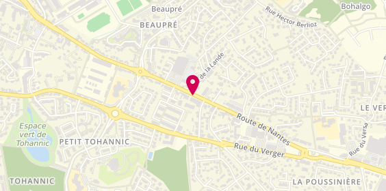 Plan de Blanche DOARE Jean-Yves, 15 Route de Nantes, 56860 Séné